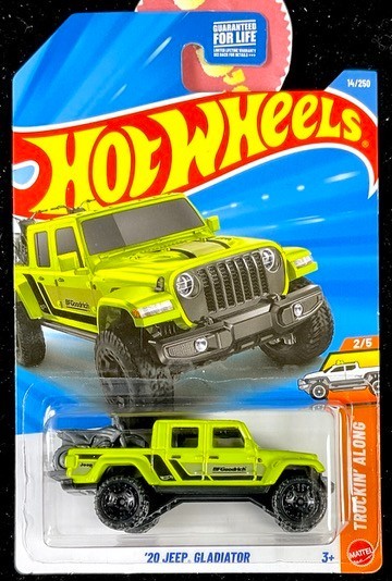 Hot Wheels 20 JEEP GLADİATOR