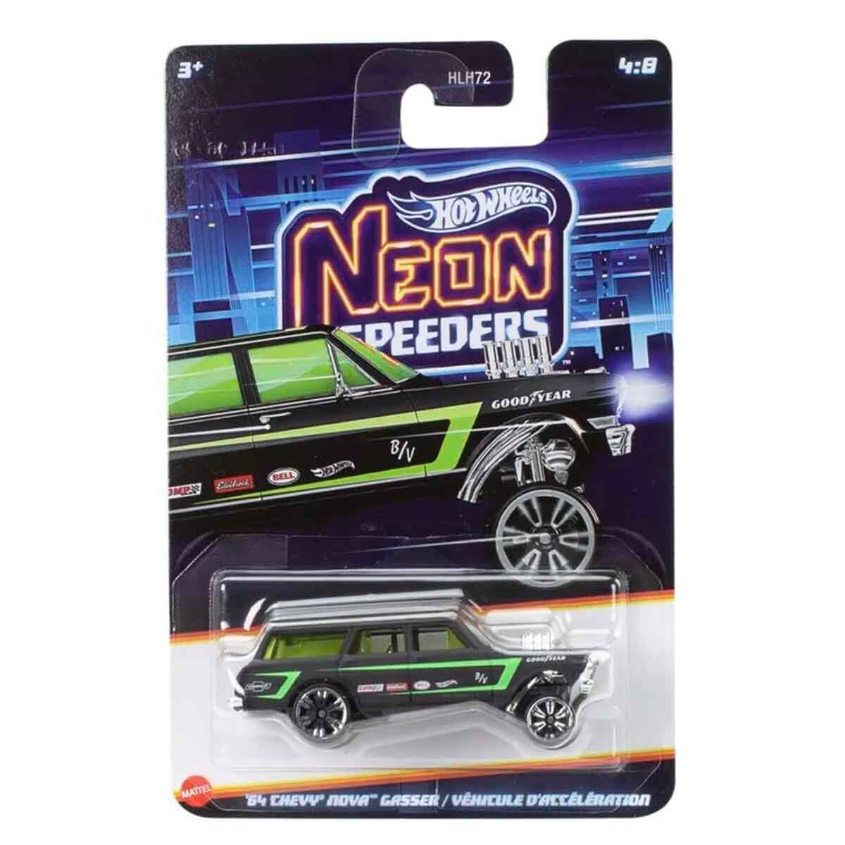 Hot Wheels 64 CHEVY NOVA GASSER / VEHİCULE D'ACCELERATİON