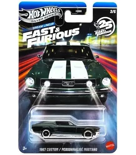 Hot Wheels 1967 CUSTOM / PERSONNALİSE MUSTANG