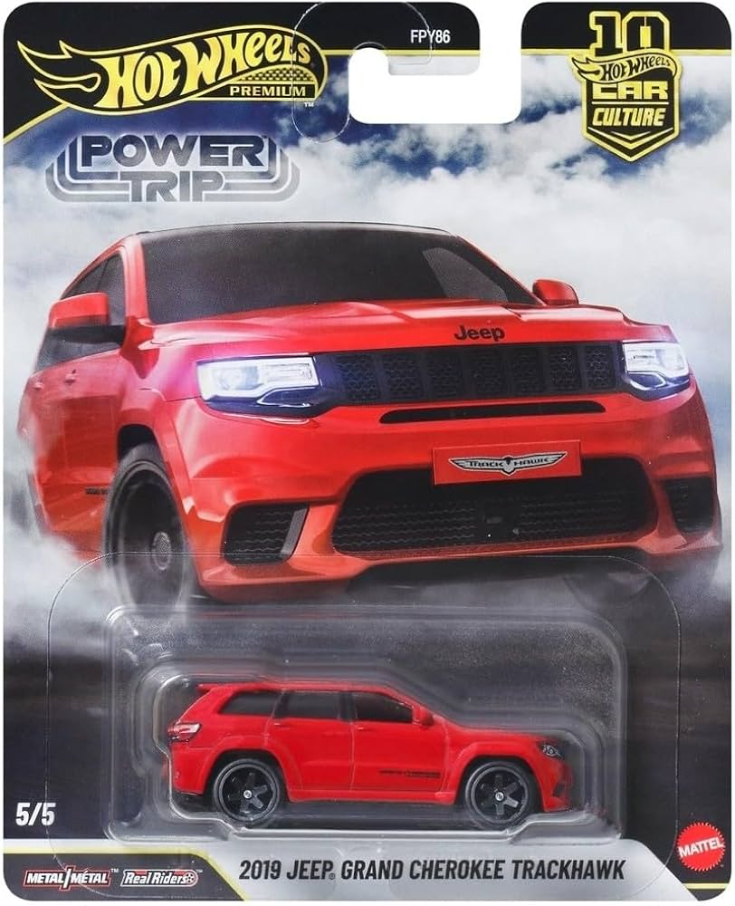 Hot Wheels 2019 JEEP GRAND CHEROKEE TRACKHAWK