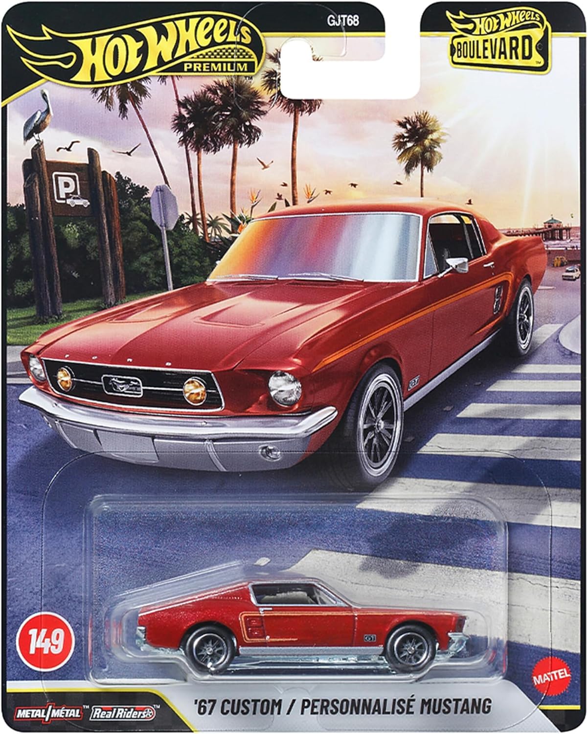 Hot Wheels 67 CUSTOM / PERSONNALİSE MUSTANG