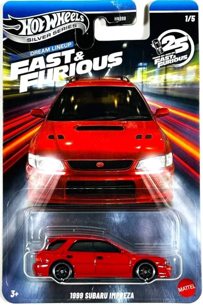 Hot Wheels 1999 SUBARU İMPREZA