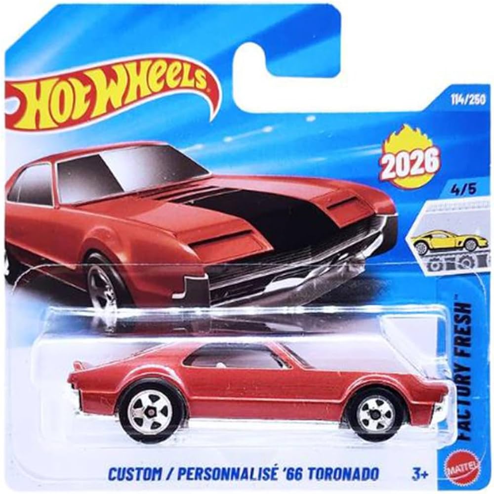 Hot Wheels CUSTOM / PERSONNALİSE 66 TORONADO