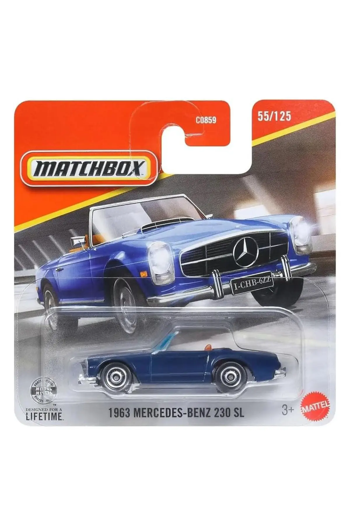 Matchbox 1963 MERCEDES BENZ 230 SL