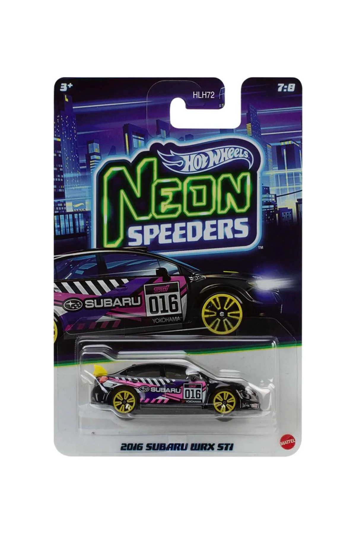 Hot Wheels 2016 SUBARU WRX STI